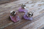 Raw Amethyst Tie Tack