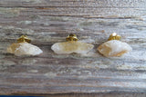 Raw Citrine Tie Tack