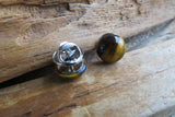 Lot of Two Amethyst Special Offer Lot of 2 Choose Two Natural Stone Tie Tacks