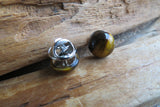 Lot of Two Green Aventurine Special Offer Lot of 2 Choose Two Natural Stone Tie Tacks