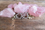 Chunky Heart Gems 14G or 16G Nipple Shields Pair