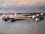 14G Industrial Surgical Steel Barbell Piercing 14G (1.6mm) Small Balls