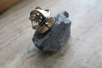 Raw Hematite Tie Tack