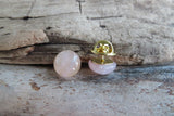 Lot of Two Rose Quartz Special Offer Lot of 2 Choose Two Natural Stone Tie Tacks