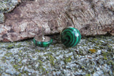 Lot of Two Malachite Special Offer Lot of 2 Choose Two Natural Stone Tie Tacks