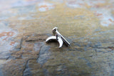 Rose Gold Crescent Moon Clear Crystal Gem Cartilage Tragus Flatback Barbell 16G (1.2mm) Piercing 6mm 8mm
