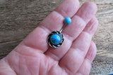 Sunflower Natural Turquoise Howlite Belly Ring 14g (1.6mm) Piercing