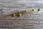 14G Minimalist Industrial Surgical Steel Barbell Piercing 14G (1.6mm) Small Balls