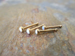 White Fire Opal Rose Gold PVD Surgical Steel Nose Piercing Bone or L Bend 20G (0.81mm) Gold Rose Gold