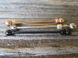 14G Industrial Surgical Steel Barbell Piercing 14G (1.6mm) Small Balls