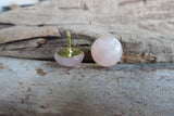 Lot of Two Rose Quartz Special Offer Lot of 2 Choose Two Natural Stone Tie Tacks