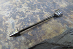 Arrow Black Ion Plated 14G Industrial Surgical Steel Barbell Piercing 14G (1.6mm)
