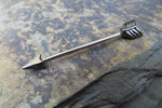 Arrow Black Ion Plated 14G Industrial Surgical Steel Barbell Piercing 14G (1.6mm)