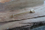 Arrow Two Tone 14G Industrial Surgical Steel Barbell Piercing 14G (1.6mm)