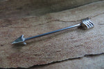 Arrow Two Tone 14G Industrial Surgical Steel Barbell Piercing 14G (1.6mm)