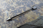 Arrow Two Tone 14G Industrial Surgical Steel Barbell Piercing 14G (1.6mm)