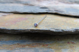 Lot of Two Pink Fishtail Fire Opal Surgical Steel Nose Piercing Cut to Size 20G (0.81mm) Set of 2