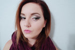 Rose Gold IP Five Crystal Gems Faux Fake Septum Non Piercing