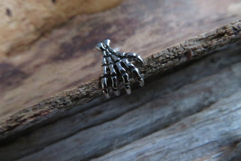 Zombie Skeleton Hand Cartilage Lip Cartilage Tragus 16G (1.2mm) Piercing 6mm 8mm 10mm 12mm