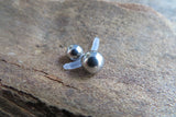Gold IP Bioflex Basic Belly Ring 14g (1.6mm) Piercing