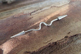 Extreme Spikes 14G 100% Surgical Steel 316L Barbell Wave 14G (1.6mm) Piercing 32mm 35mm 38mm