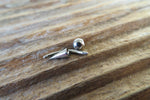 Spike Vertical Lip 16G 100% Surgical Steel Curve Eyebrow Rook Barbell Ring Lip Piercing