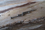 14G Titanium Ti6Al4V ELI Implant Grade Barbell Nipple Ring Tongue Ring 14G (1.6mm) Piercing All Lengths Hypoallergenic