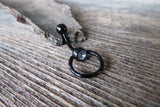 Gold IP Knocker Belly Ring 14g (1.6mm) Piercing