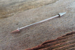 Spike Industrial Surgical Steel Barbell Piercing 14G (1.6mm) 32mm 35mm 38mm