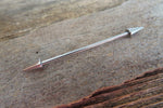 Gold IP Spike Industrial Surgical Steel Barbell Piercing 14G (1.6mm) 32mm 35mm 38mm