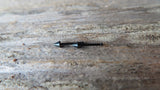 20G 18G Set of Two Black Spike Nose Bones Surgical Steel 316L Piercings Lot of 2 Spiked
