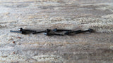 20G 18G Set of Two Black Spike Nose Bones Surgical Steel 316L Piercings Lot of 2 Spiked