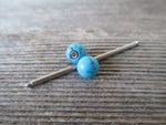 Tiger Eye 14G Black Industrial Surgical Steel Barbell Piercing 14G (1.6mm) 32mm 35mm 38mm