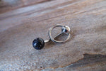 Vertical Hood Piercing Yellow Tiger Eye 14G 12G 10G Slave Ring VCH Curved Barbell Jewelry 14G (1.6mm) 12G (2.0mm) 10G (2.5mm) VCH Belly Ring