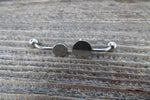 Picture Jasper Minimalist 6mm or 8mm Natural Stone 100% Surgical Steel Belly Ring 14g (1.6mm)