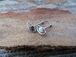 Saturn Hematite Cartilage Tragus Barbell 16G (1.2mm) Piercing