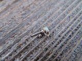 Saturn Hematite Cartilage Tragus Barbell 16G (1.2mm) Piercing