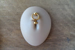 Floating Reverse Rainbow IP Knocker Belly Ring 14g (1.6mm) Piercing VCH Piercing