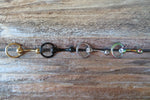 Floating Reverse Gold IP Knocker Belly Ring 14g (1.6mm) Piercing VCH Piercing