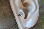 Moon & Star Surgical Steel Cartilage Tragus Ball Back 16G (1.2mm) Piercing