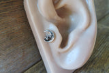 Moon & Star Surgical Steel Cartilage Tragus Ball Back 16G (1.2mm) Piercing